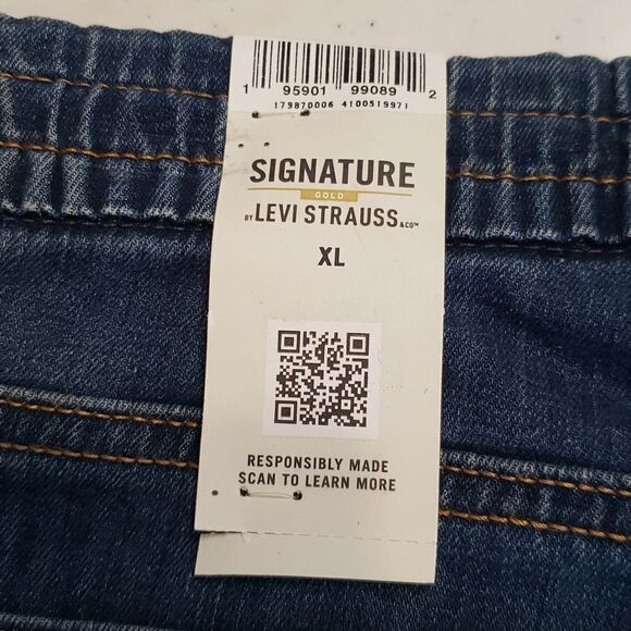 NWT Boys Signature Levi's GOLD Pull-On Shorts Sz XL - Picture 5 of 8